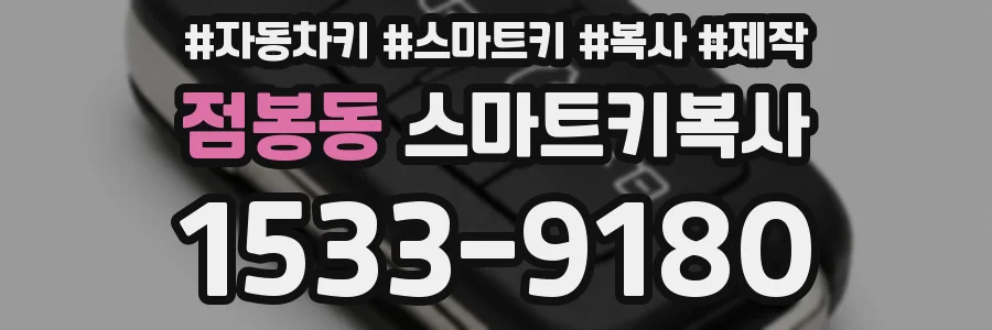 점봉동 스마트키복사