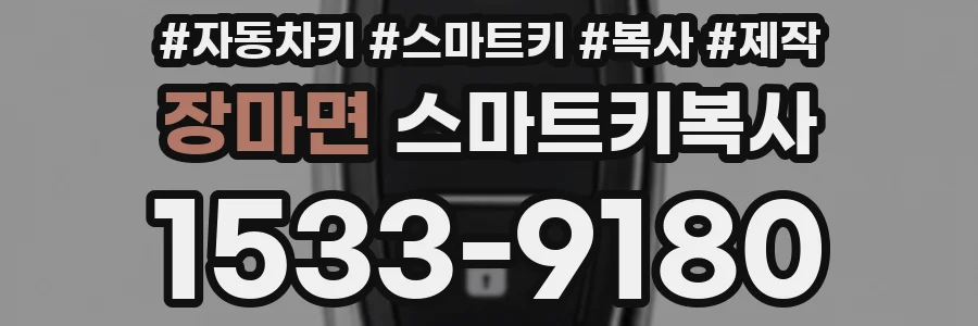 장마면 스마트키복사