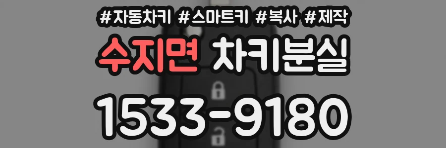 수지면 차키분실