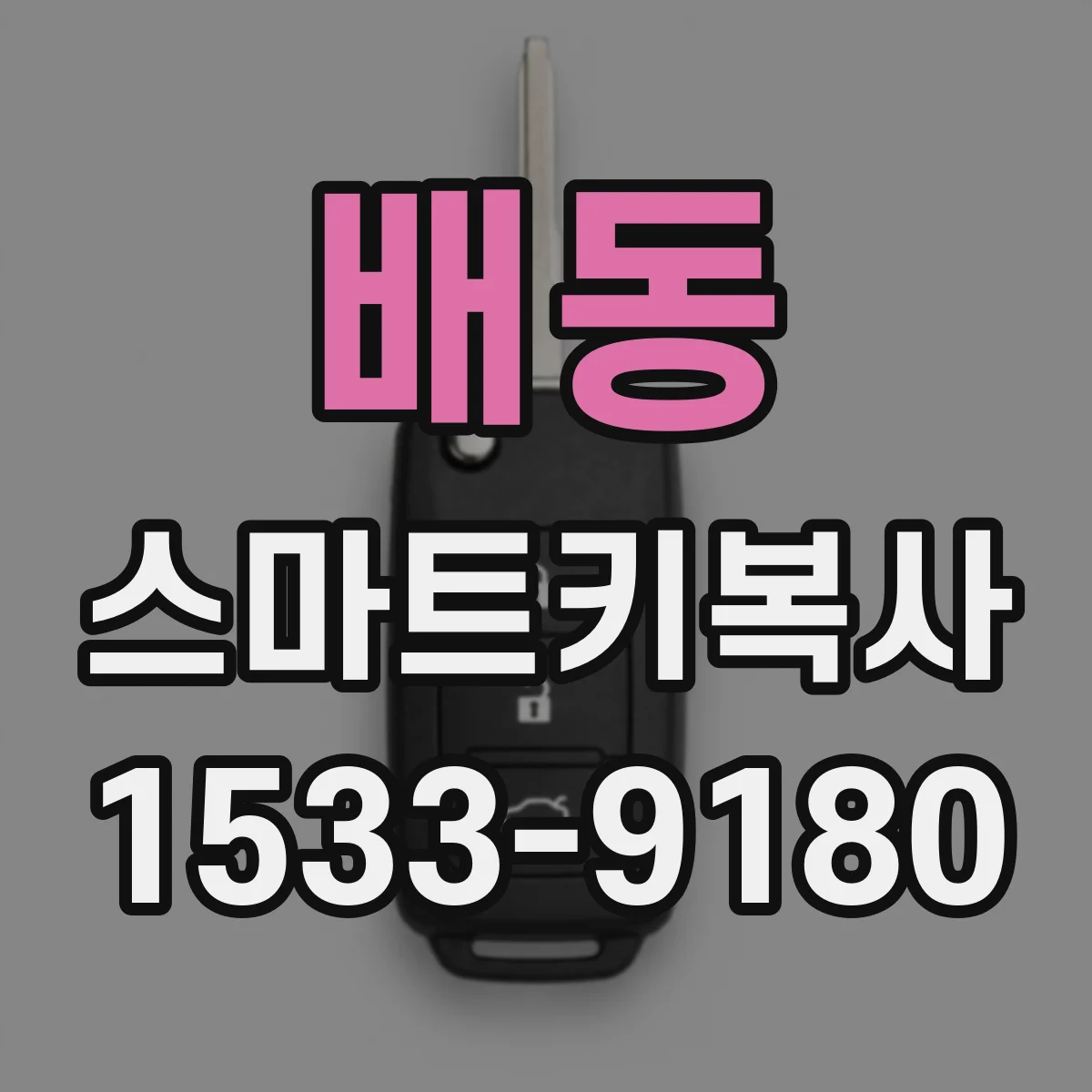 배동 스마트키복사