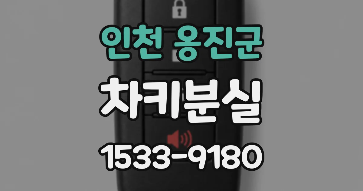 인천 옹진군 차키분실