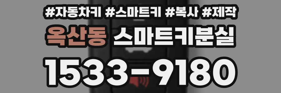 옥산동 스마트키분실