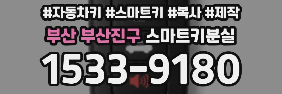 부산 부산진구 스마트키분실