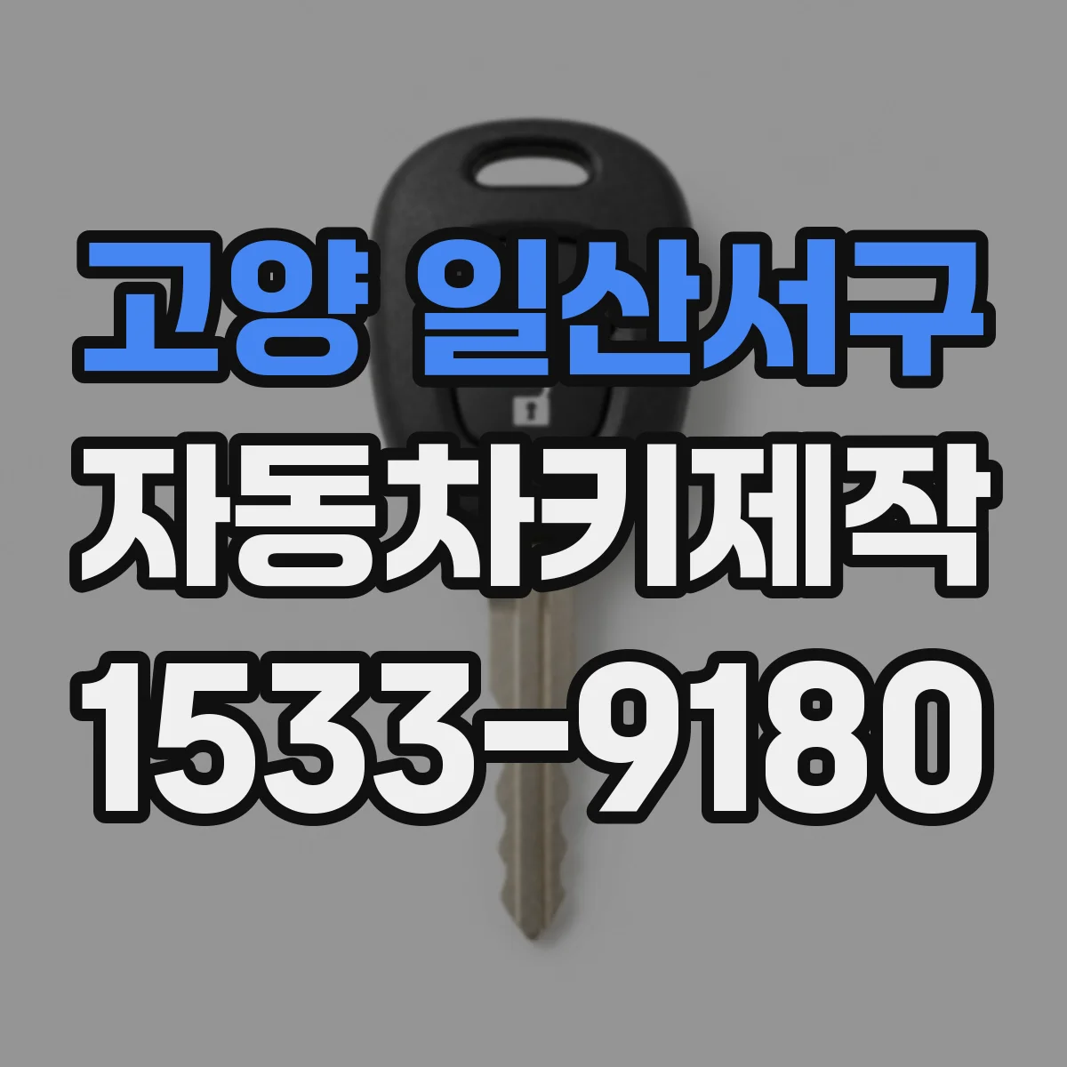 고양 일산서구 자동차키제작