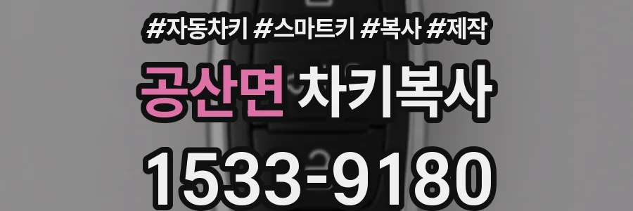 공산면 차키복사