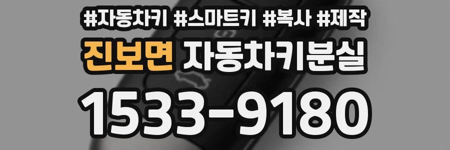 진보면 자동차키분실