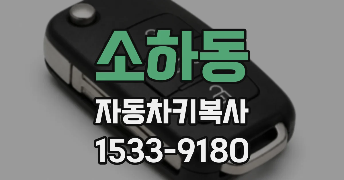소하동 자동차키복사