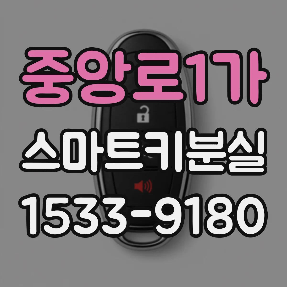 중앙로1가 스마트키분실