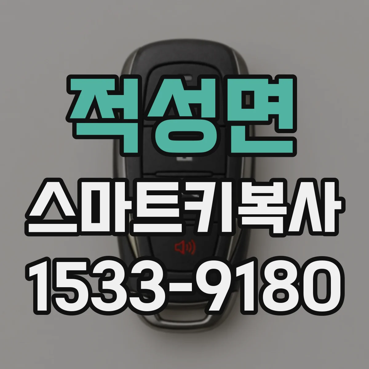 적성면 스마트키복사