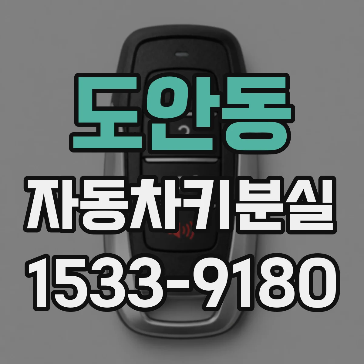 도안동 자동차키분실