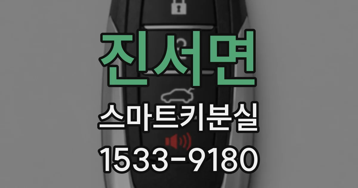 진서면 스마트키분실