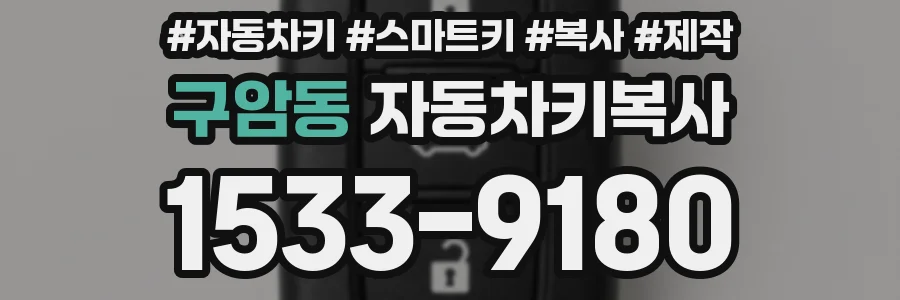 구암동 자동차키복사