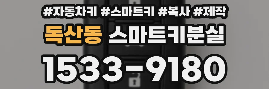 독산동 스마트키분실