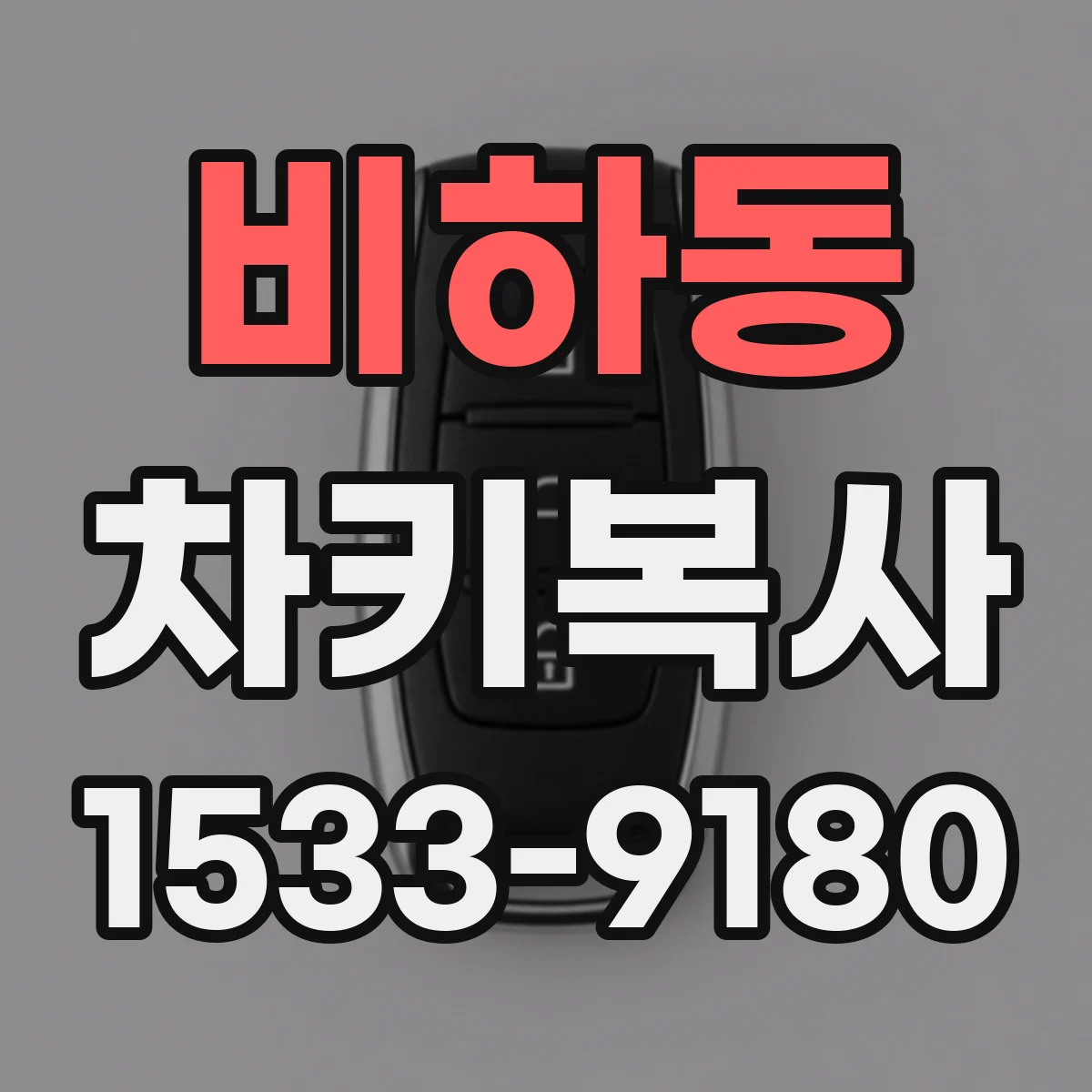 비하동 차키복사