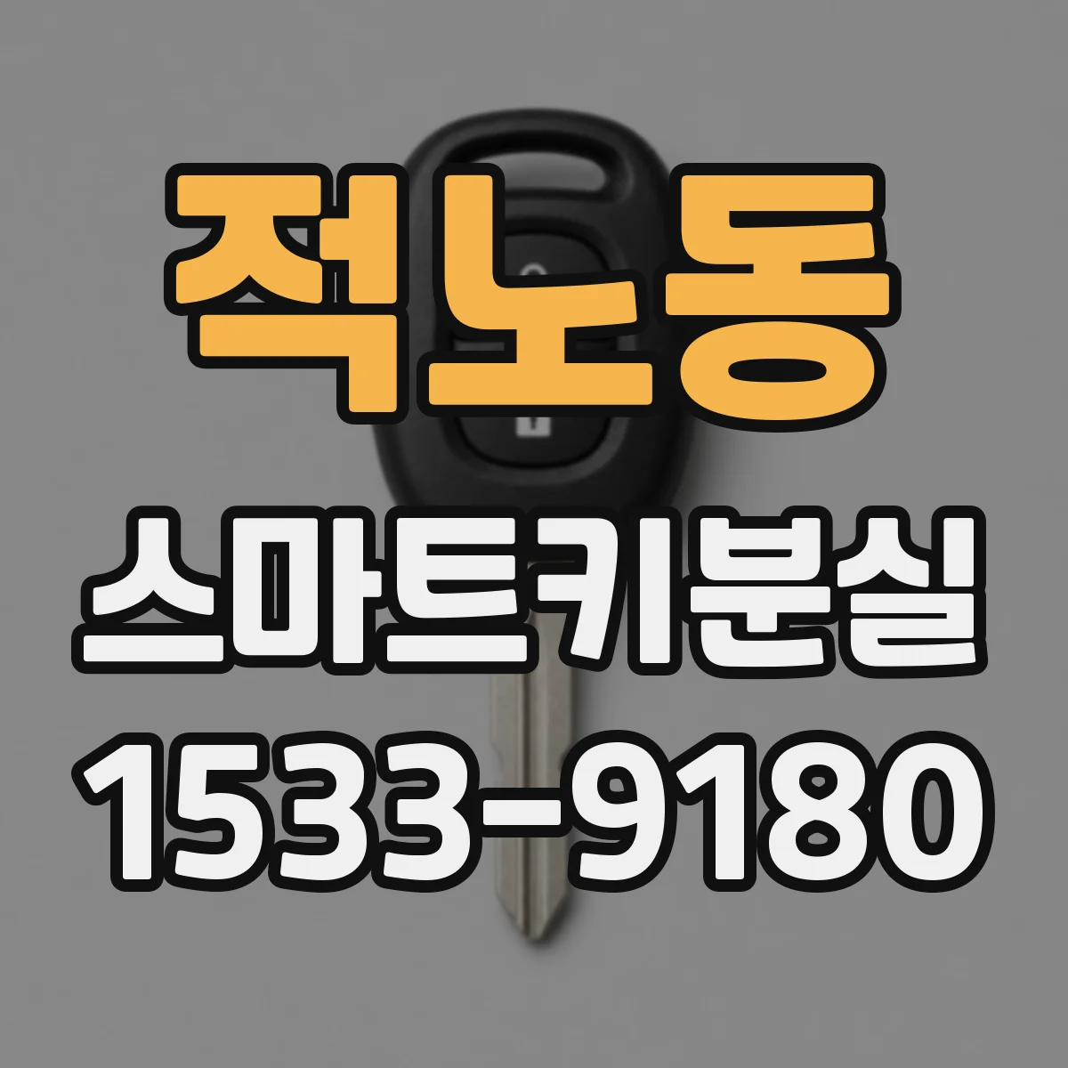 적노동 스마트키분실