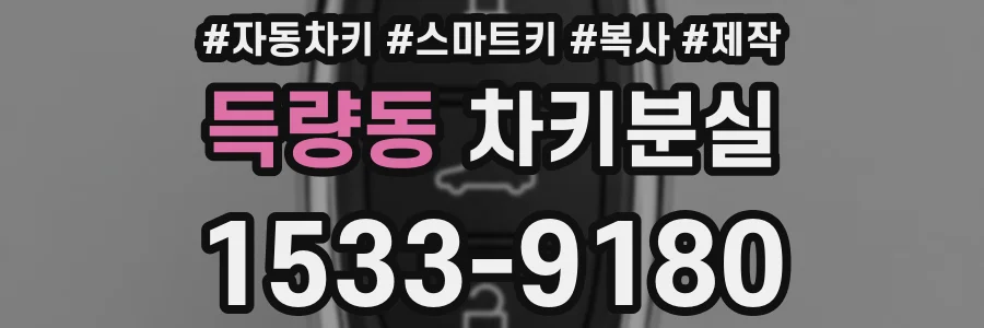 득량동 차키분실