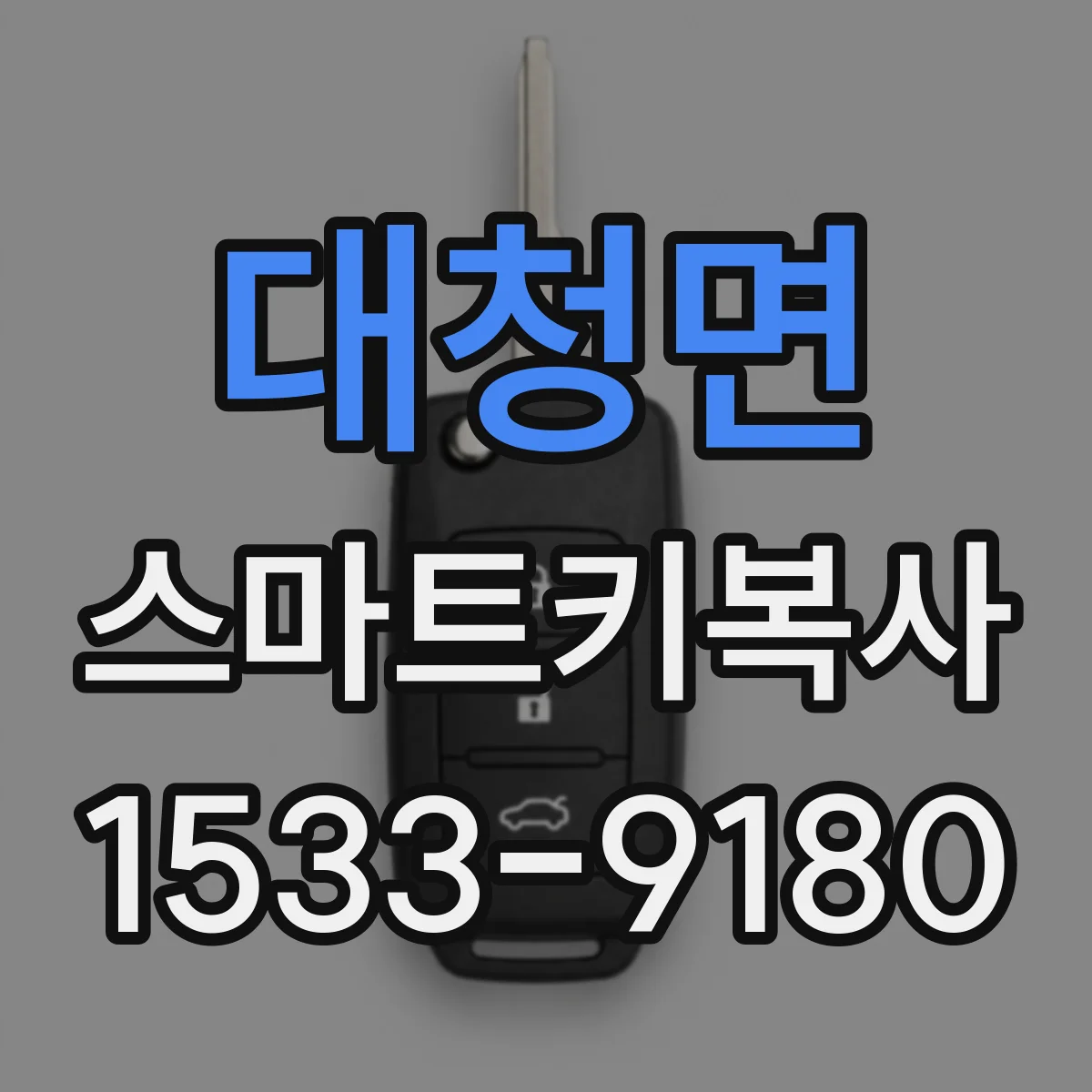 대청면 스마트키복사