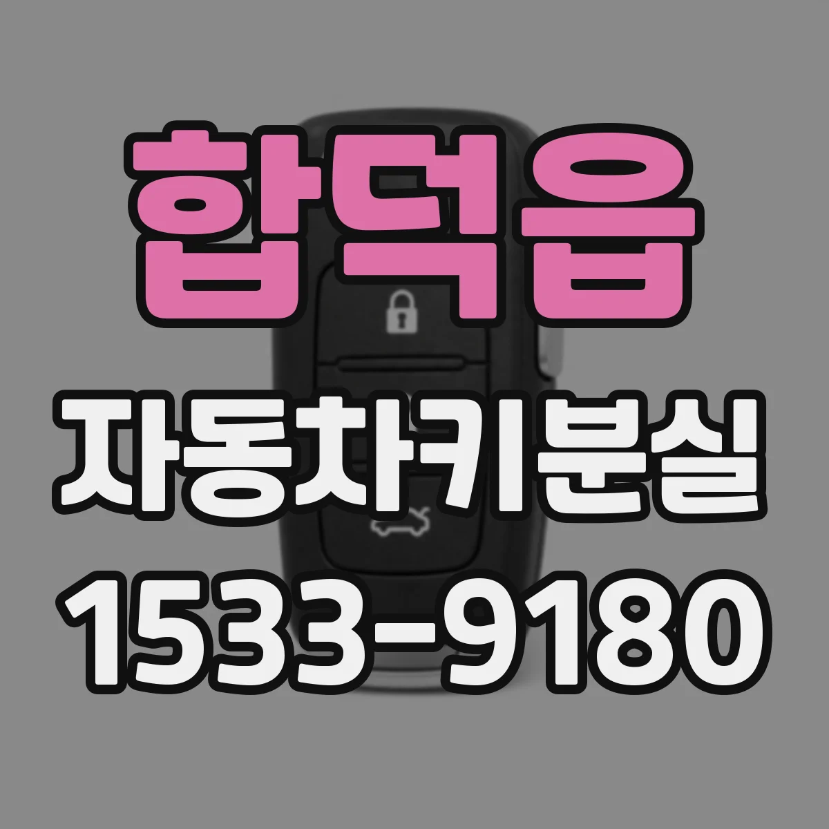 합덕읍 자동차키분실