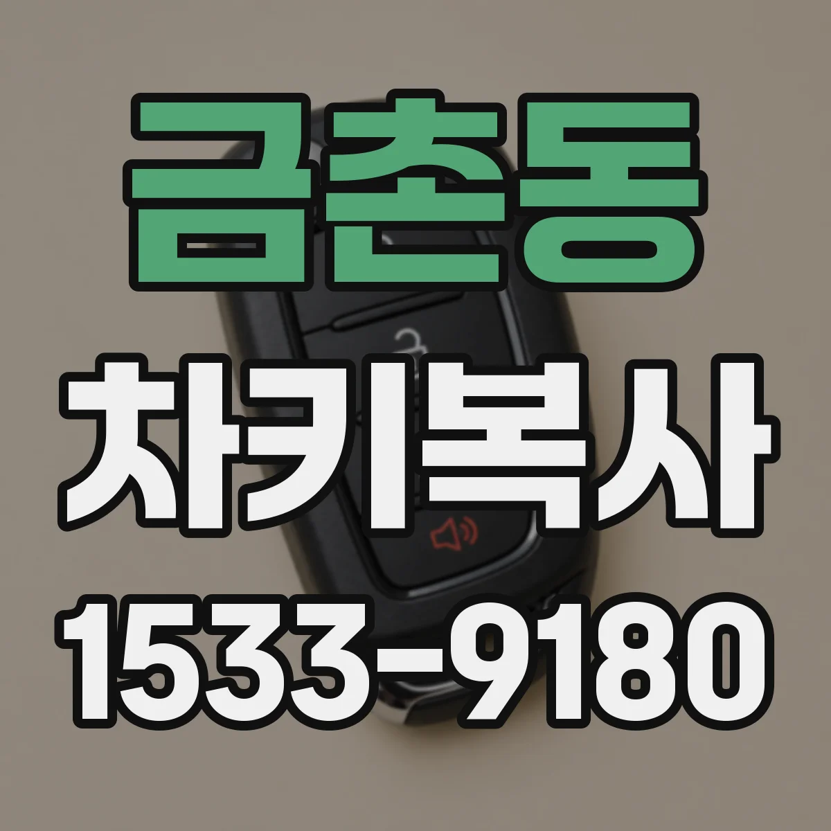 금촌동 차키복사
