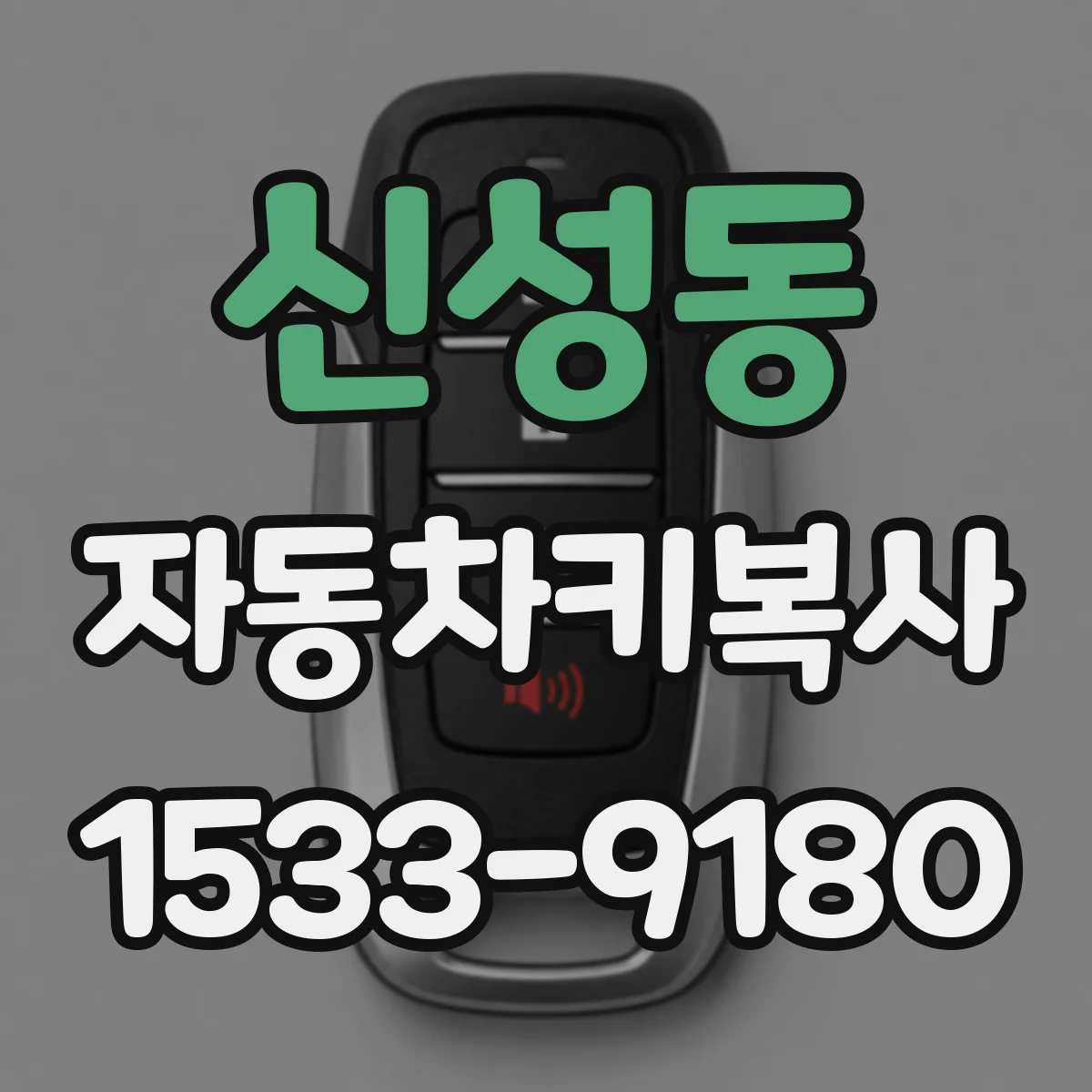 신성동 자동차키복사