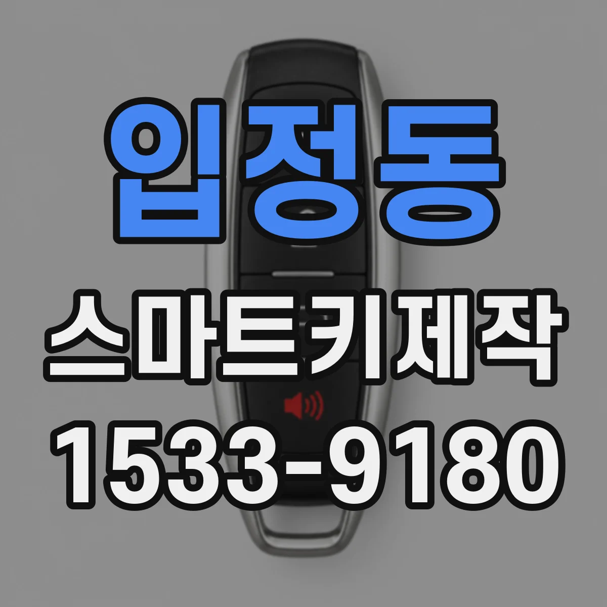 입정동 스마트키제작