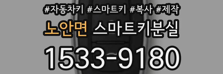 노안면 스마트키분실