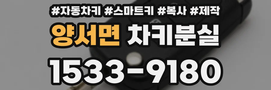 양서면 차키분실