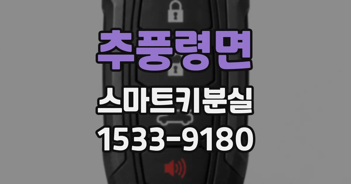 추풍령면 스마트키분실