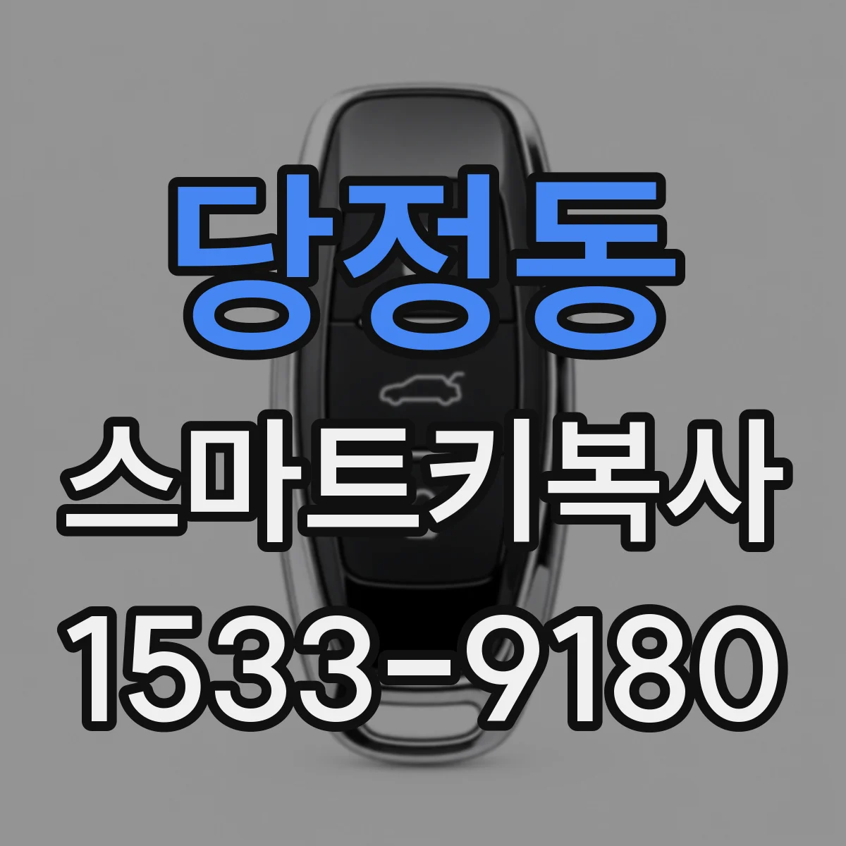 당정동 스마트키복사