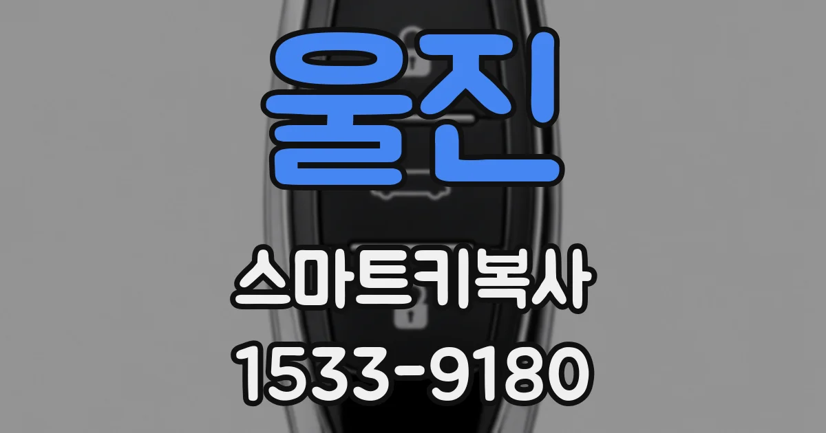 울진 스마트키복사