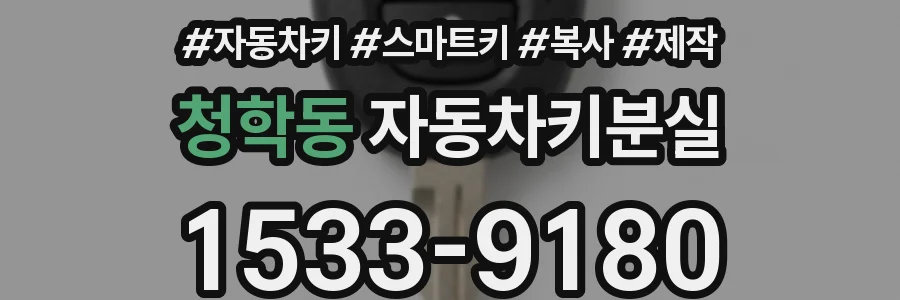 청학동 자동차키분실