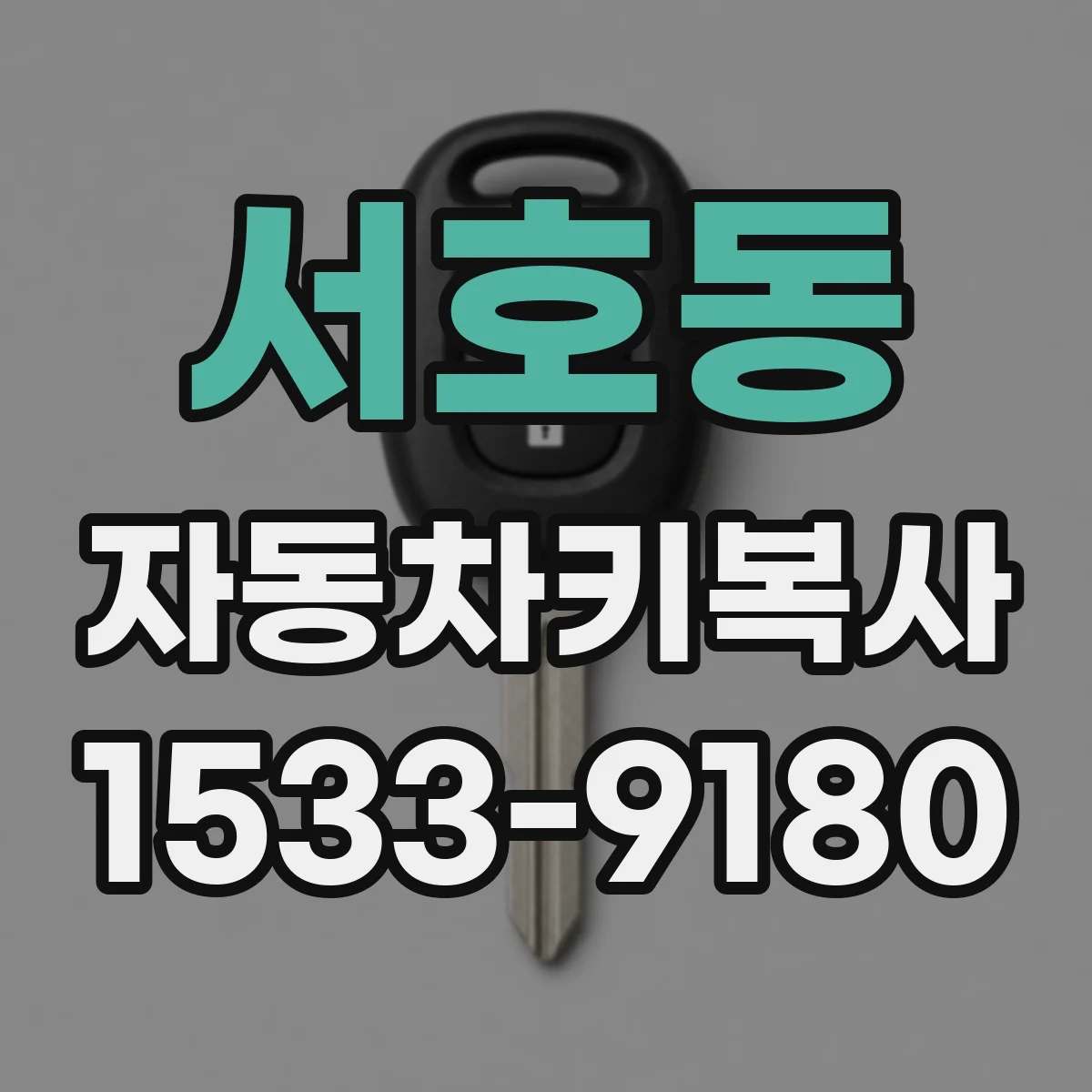 서호동 자동차키복사