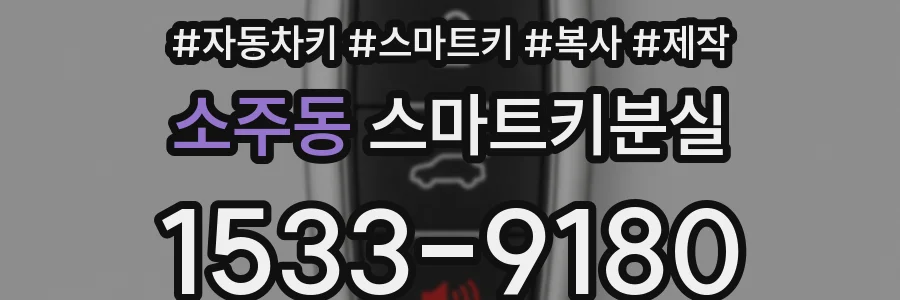 소주동 스마트키분실