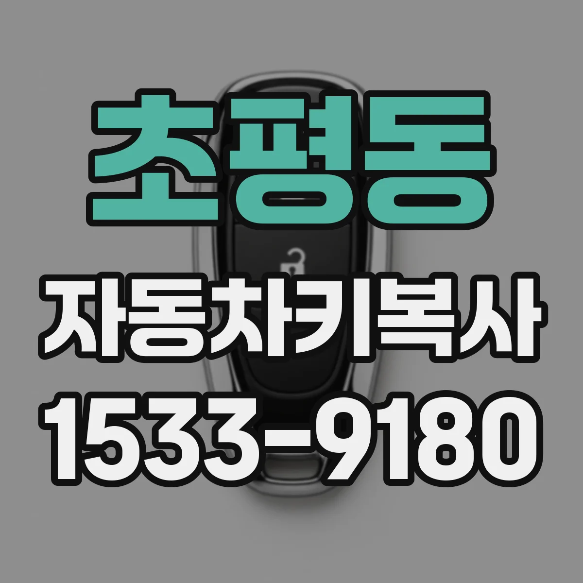 초평동 자동차키복사