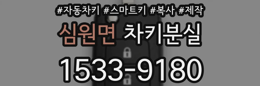 심원면 차키분실