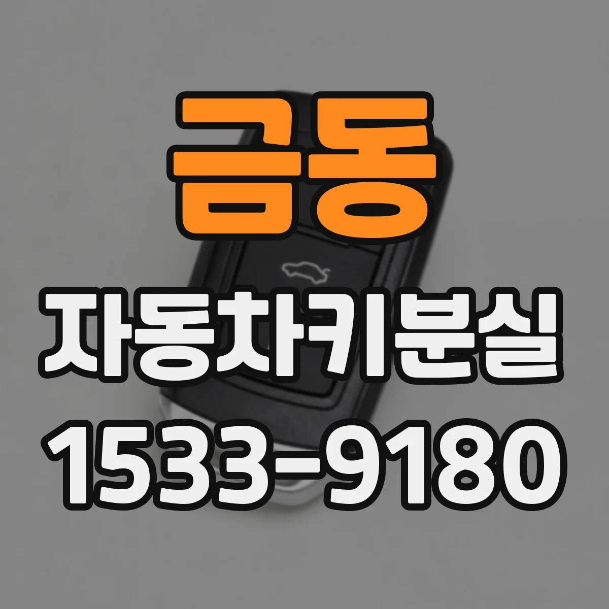금동 자동차키분실