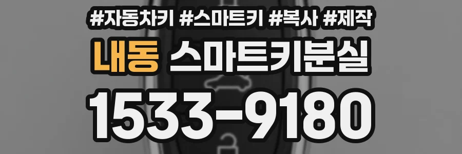 내동 스마트키분실