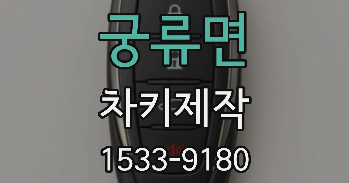궁류면 차키제작