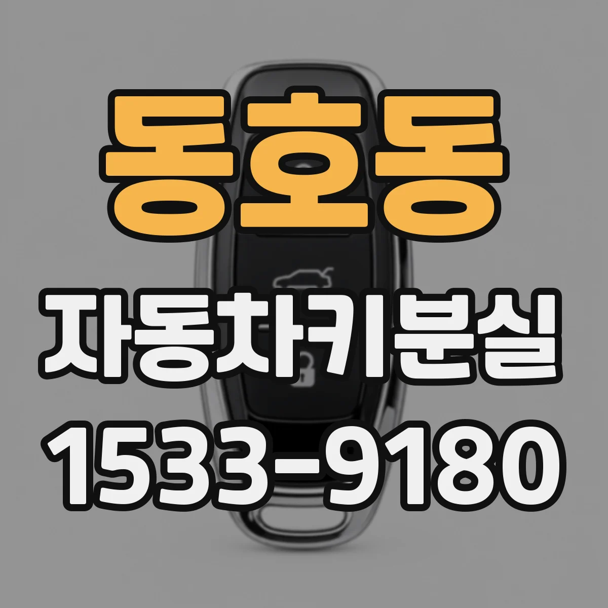 동호동 자동차키분실