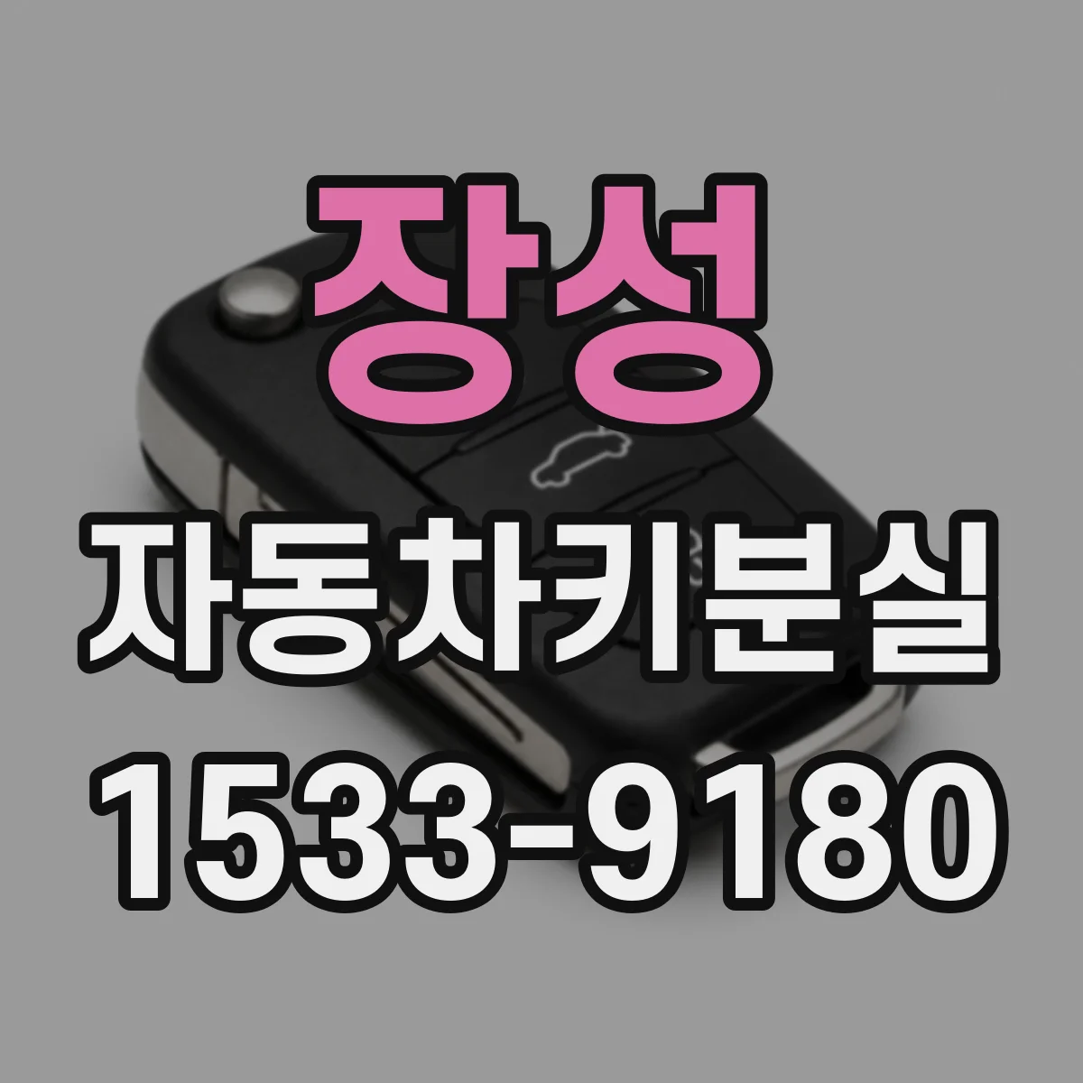 장성 자동차키분실