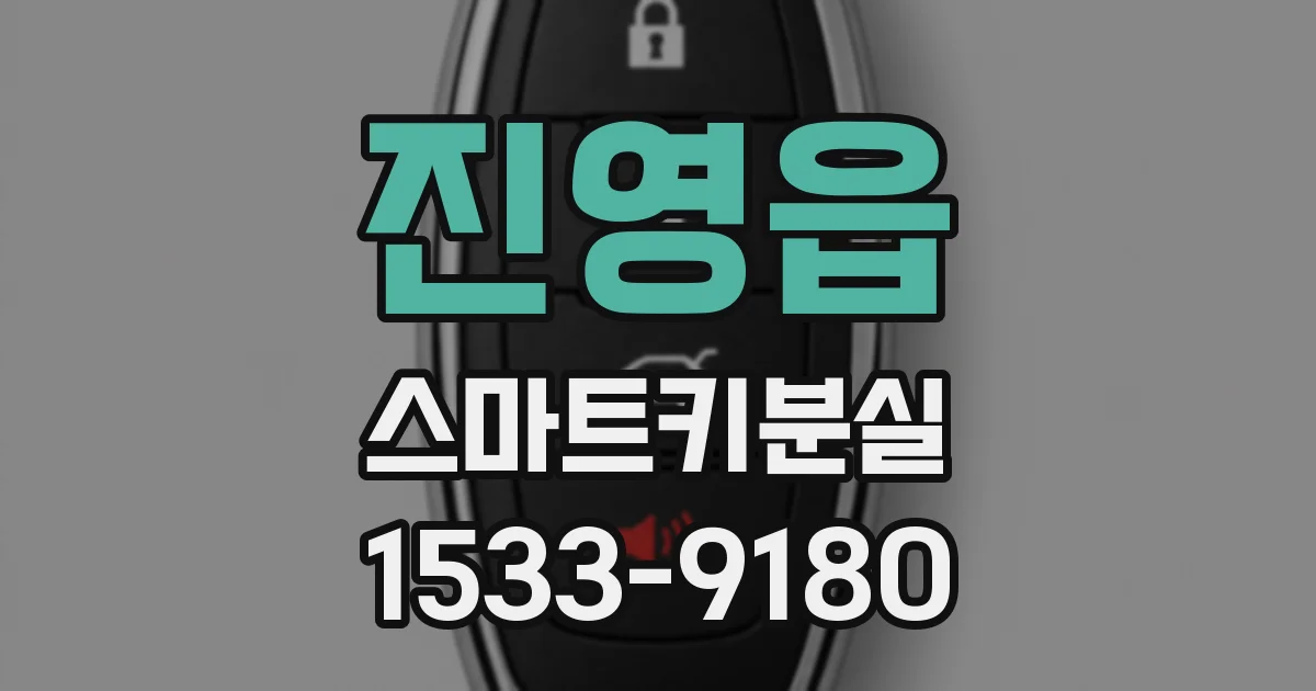 진영읍 스마트키분실