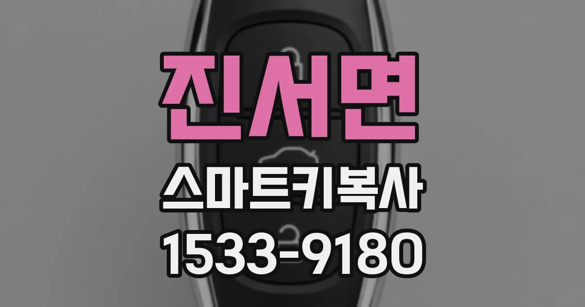 진서면 스마트키복사