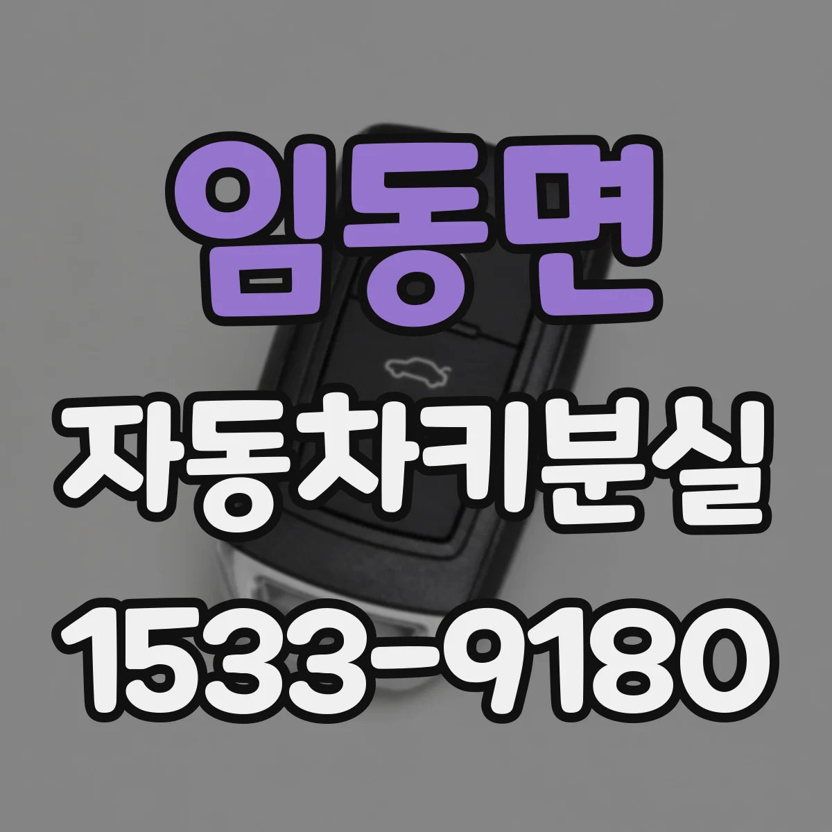 임동면 자동차키분실