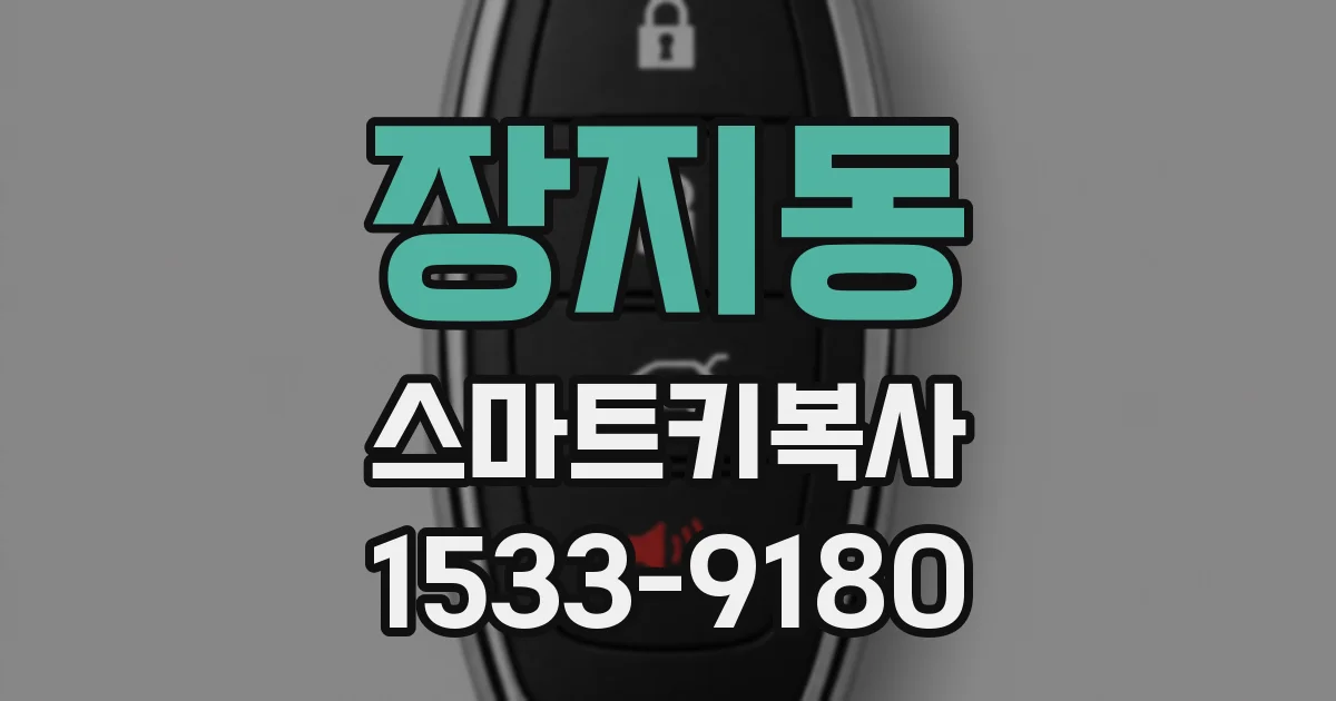 장지동 스마트키복사