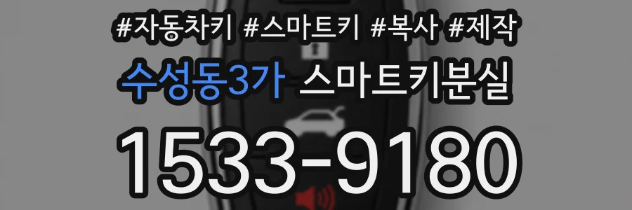 수성동3가 스마트키분실