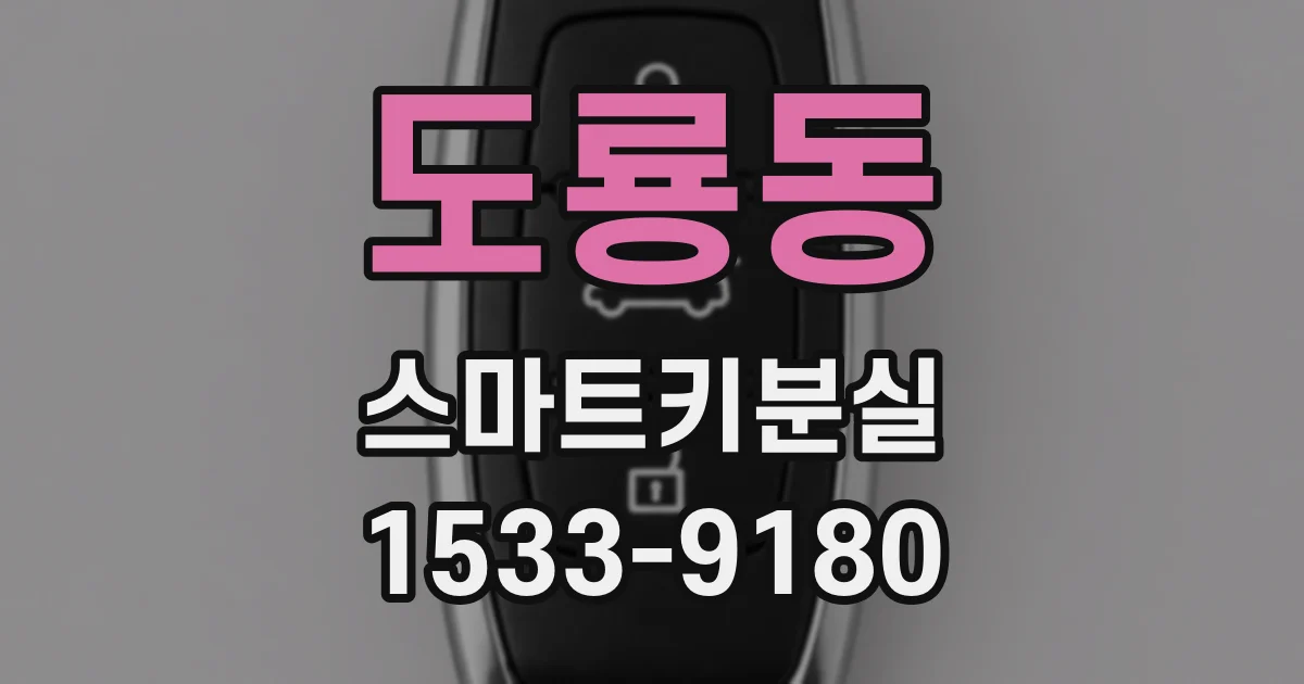 도룡동 스마트키분실