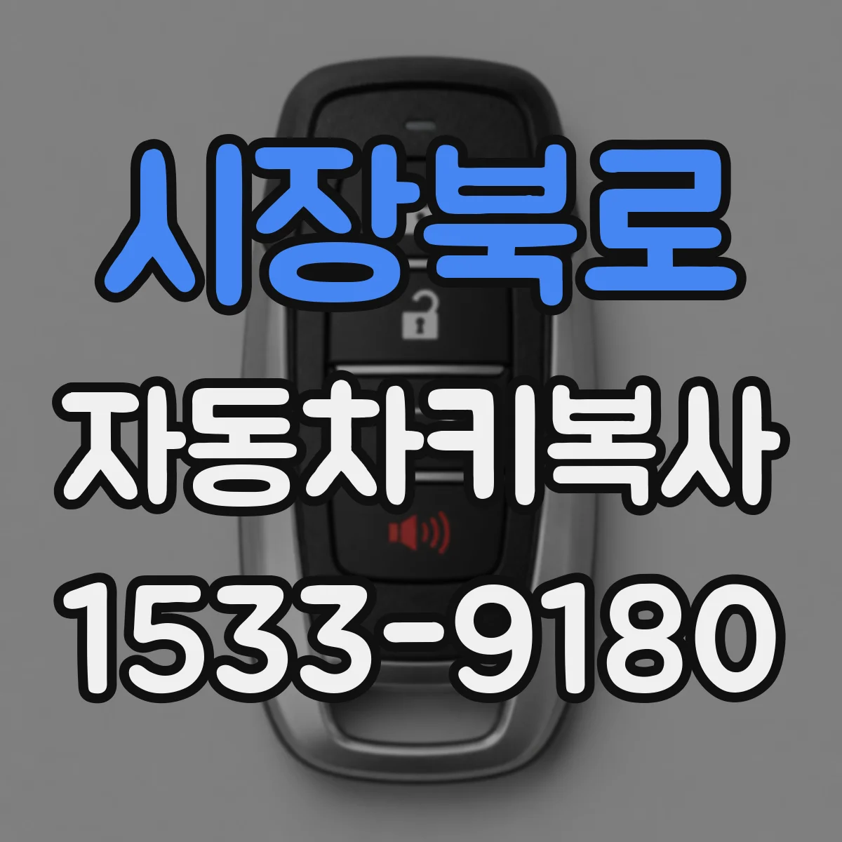시장북로 자동차키복사