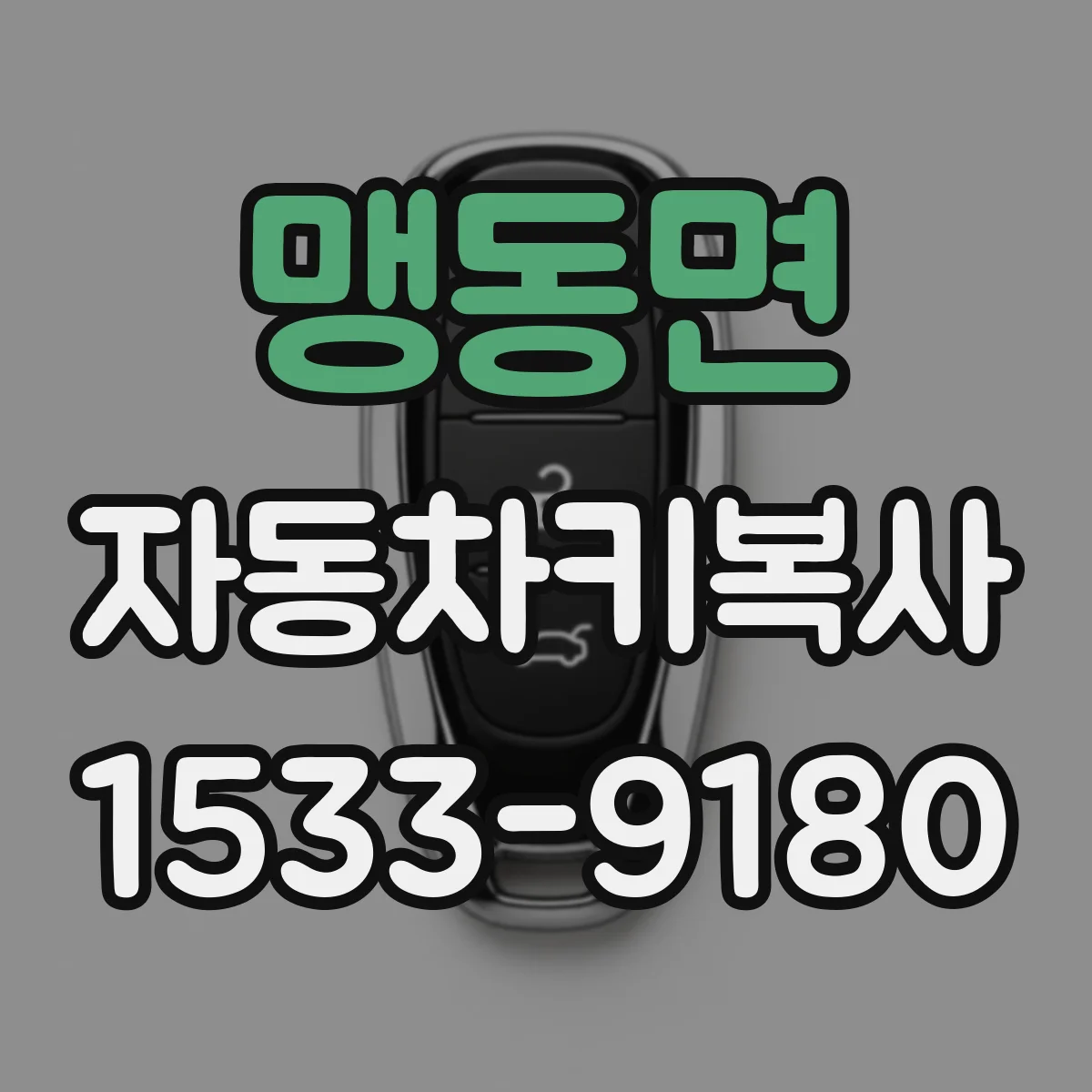 맹동면 자동차키복사