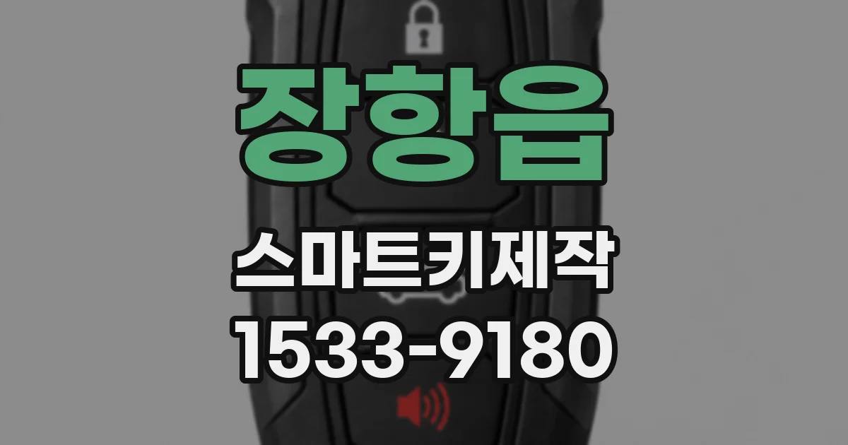 장항읍 스마트키제작