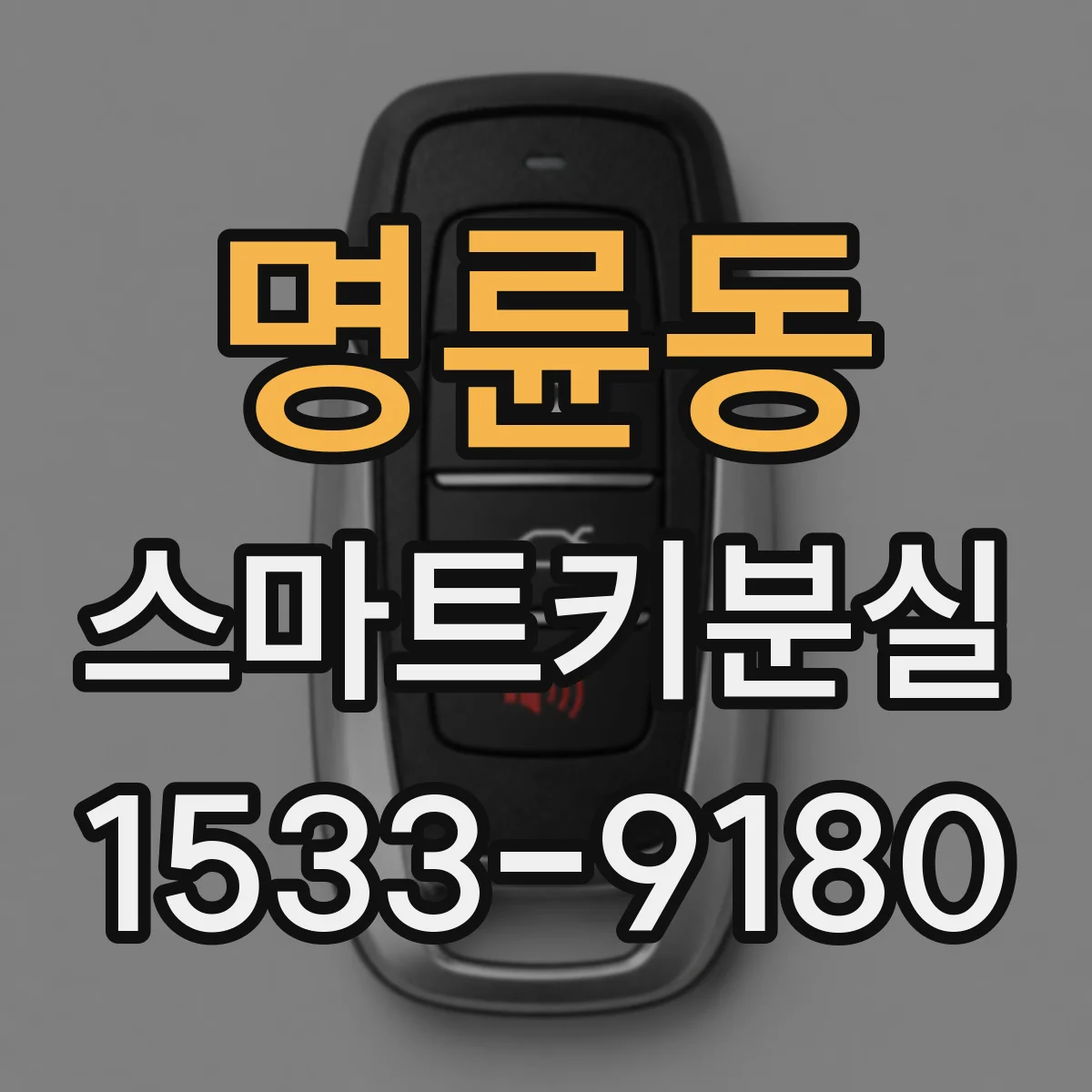 명륜동 스마트키분실